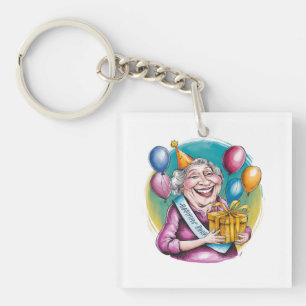 Llavero Regalo de broma divertido para el cumpleaños de Na
