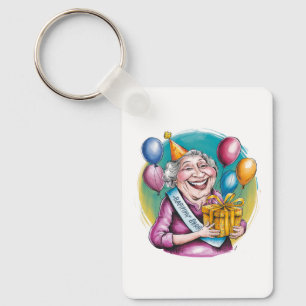 Llavero Regalo de broma divertido para el cumpleaños de Na