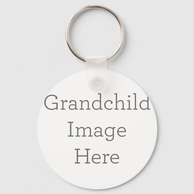 Llavero metálico circular, 5 cm (Anverso)