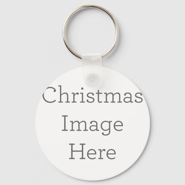 Llavero metálico circular, 5 cm (Anverso)