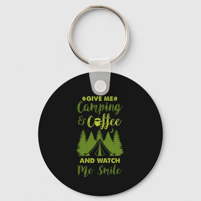 Llavero Regalo de café de camping (Anverso)
