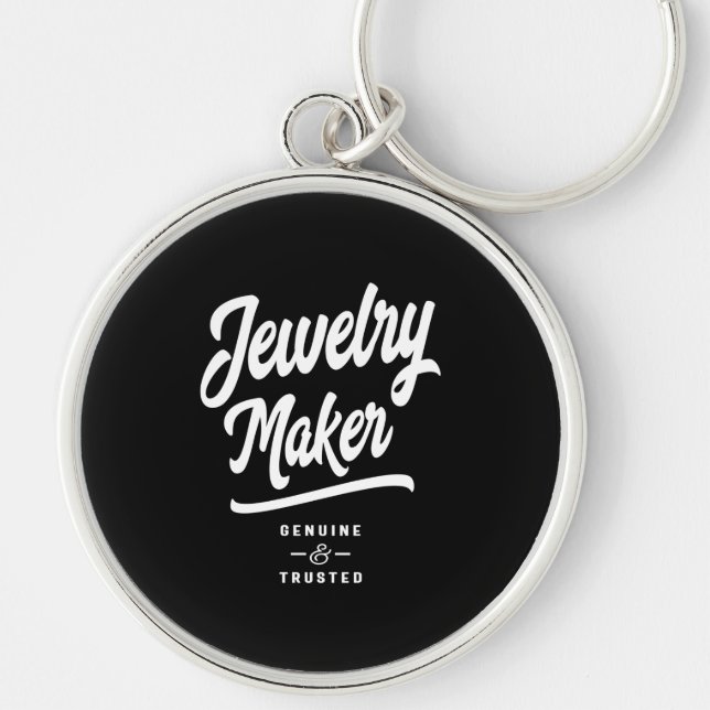 Llavero Regalo de cargo de Jewelry Maker (Frente)