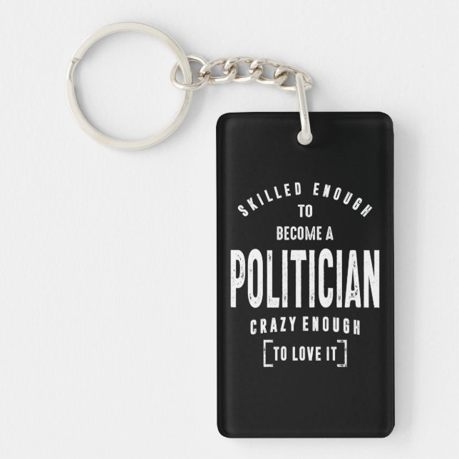Llavero Regalo de cargo de trabajo político (Frente)