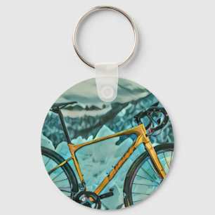 Llavero Regalo de ciclismo sobre el amante