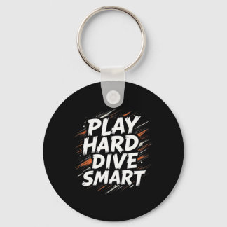 Llavero Regalo de cita divertida de fútbol Juega duro 