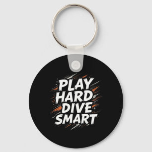 Llavero Regalo de cita divertida de fútbol Juega duro