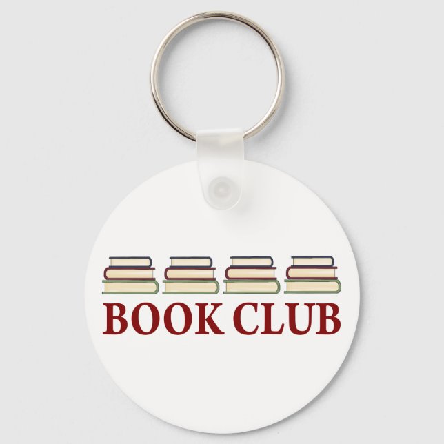 Llavero Regalo de club de libros para lectores (Anverso)