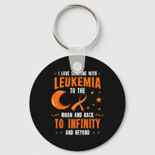Llavero Regalo de conciencia de leucemia cáncer de sangre