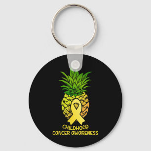 Llavero Regalo de concienciación sobre el cáncer infantil