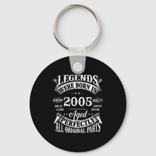 Llavero Regalo de cumpleaños 21 leyenda nacida en 2005 21 