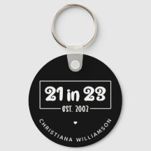 Regalo de cumpleaños 21 personalizado en 23 de ene