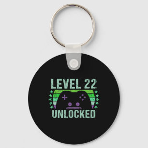 Llavero Regalo de cumpleaños 22 Vintage a 22 años