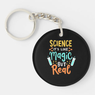 Llavero Regalo de cumpleaños Ciencia Es Como La Magia