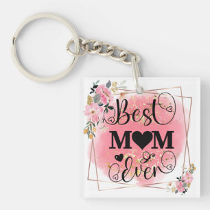 Llavero Regalo de cumpleaños de la mejor madre elegante de