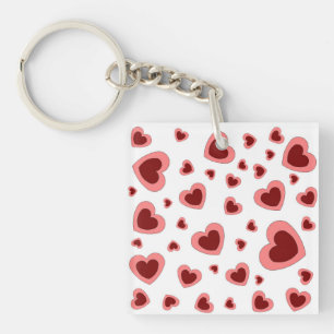 LLAVERO REGALO DE CUMPLEAÑOS DE LOVE HEART VALENTINE
