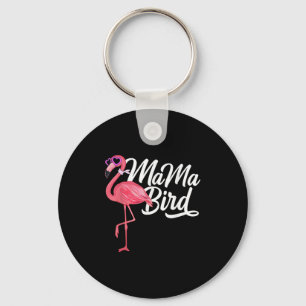 Llavero Regalo de cumpleaños del tema de Flamingo - Mama B