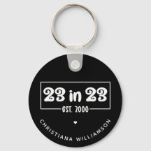 Regalo de cumpleaños número 23 del personalizado e