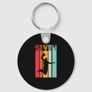 Llavero Regalo de cumpleaños número 7 para amante de Sketl