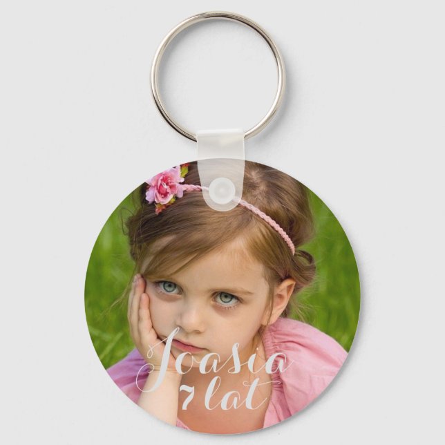 Llavero Regalo de cumpleaños polaco Urodziny foto de Polon (Anverso)