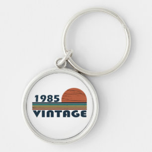 Llavero Regalo de cumpleaños vintage elegante nacido en 19