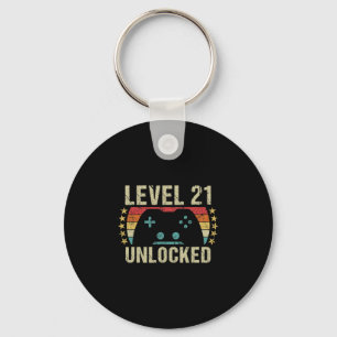 Llavero Regalo de cumpleaños vintage para juegos de 21 año