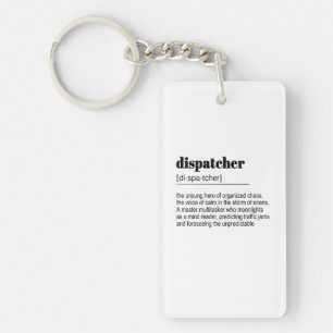 Llavero Regalo de despachador, policía