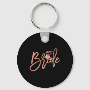 Llavero Regalo de Despedida de Soltera Floral para Novia