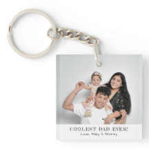 Regalo de Día del Padre Foto de Acrílico del Papá 