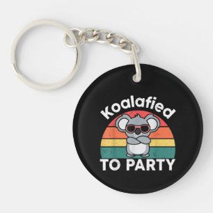 Llavero Regalo de diseño divertido de koala Koalafied lind