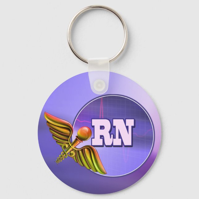 Llavero Regalo de enfermería registrado (Anverso)