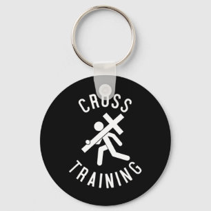 Llavero Regalo de entrenamiento de la Cruz Cristiana de la