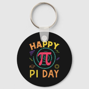 Llavero Regalo de estampado de ciencia de matemáticas Pi 3