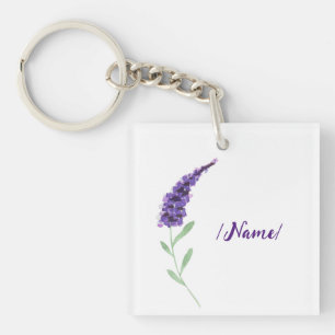 Llavero Regalo de feriado para la lavandería de flores de