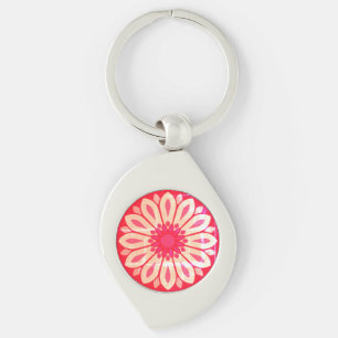LLAVERO REGALO DE FLOR MODERNA COLORIDA HIJA HERMANA MAMÁ