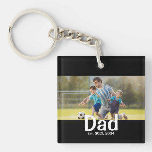 Llavero Regalo de Foto Establecido Papá