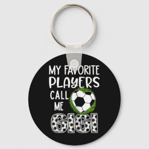 Llavero Regalo de fútbol, mis jugadores favoritos me llama