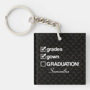 Llavero Regalo de graduación de nombre personalizado Gra