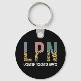 Llavero Regalo de Graduación LPN de Enfermera Práctica con