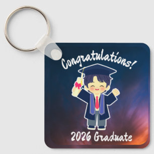 Llavero Regalo de Graduación para Niños Token Recuerdo