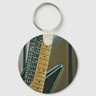 Llavero regalo de guitarra para el día del padre