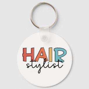 Llavero Regalo de Hair Stylist Retro Hairdresser