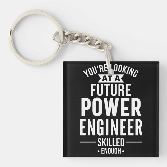 Llavero Regalo de ingeniería eléctrica (Frente)