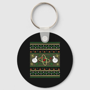 Llavero Regalo de ingeniero científico de Navidades feos s
