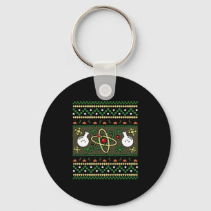 Llavero Regalo de ingeniero científico de Navidades feos s
