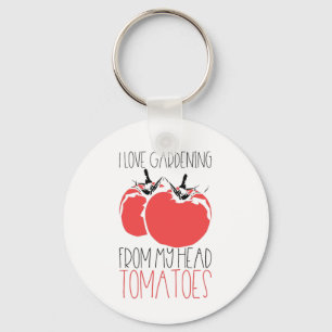 Llavero Regalo de jardinería de tomates