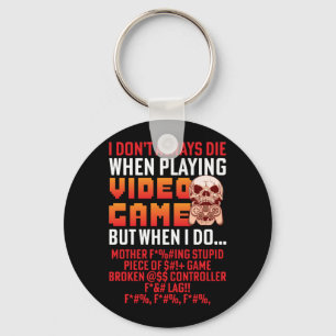 Llavero Regalo de jugador cuando juego un videojuego
