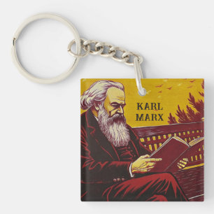Llavero Regalo de Karl Marx (Fundador del Marxismo)