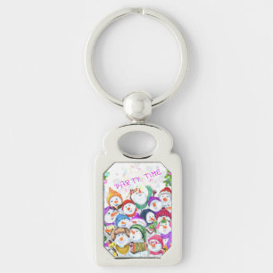 Llavero Regalo de Keychain para Navidades de Snowmans