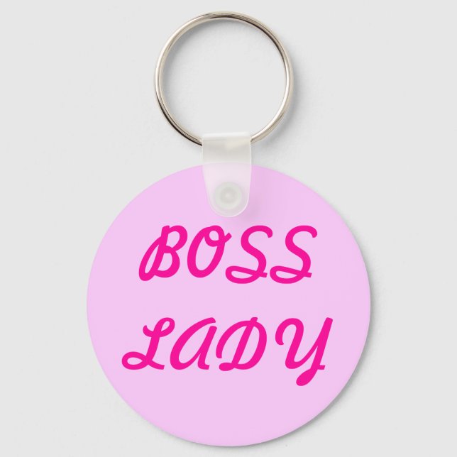 Llavero Regalo de la cadena Boss Lady Key (Anverso)