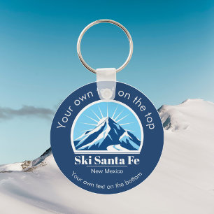 Llavero Regalo de la estación de esquí de Ski Santa Fe New